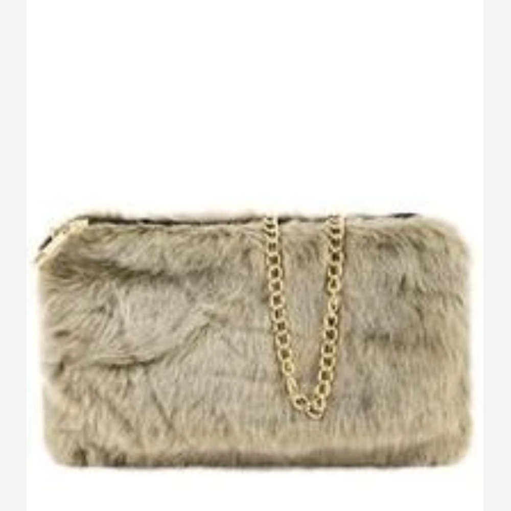 Faux Fur Purse